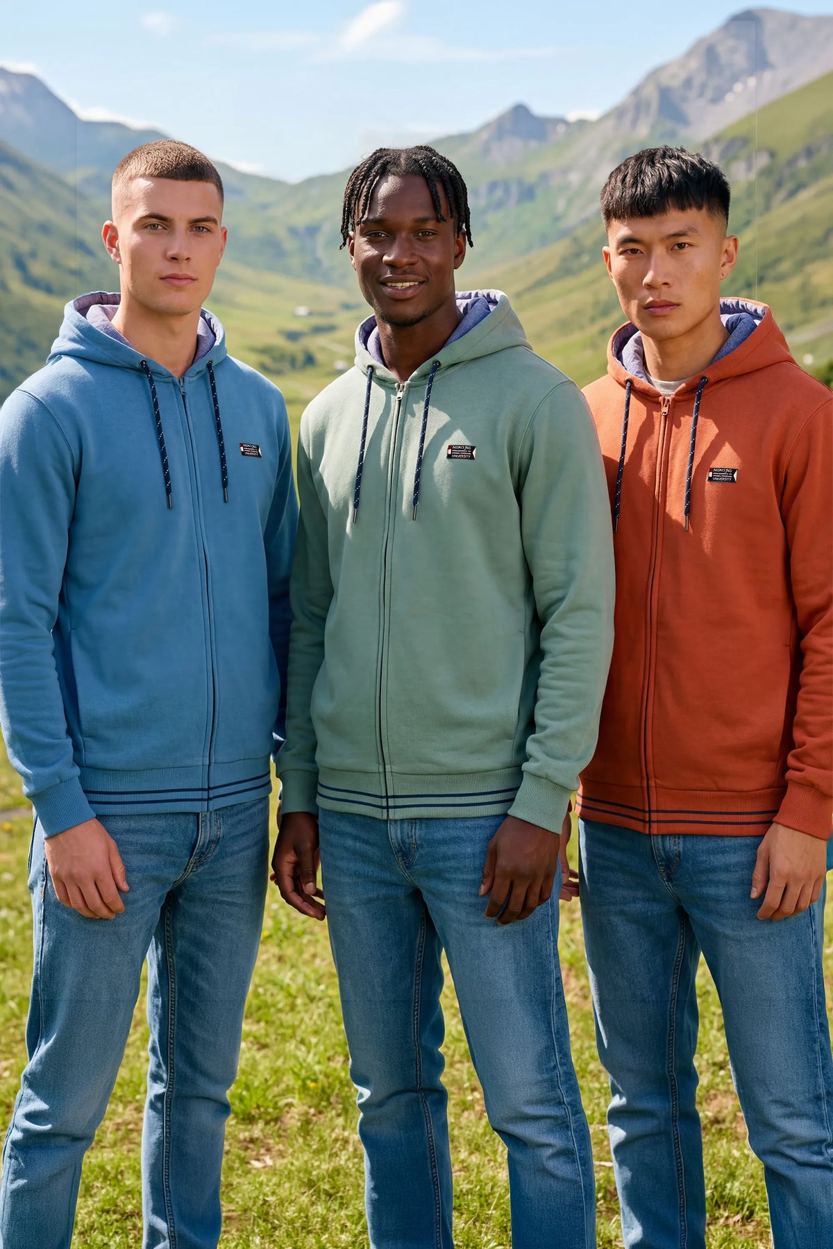 blue4, green4, orange4